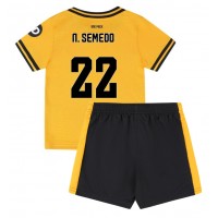 Maglia Calcio Wolves Nelson Semedo #22 Prima Divisa Bambino 2024-25 Manica Corta (+ pantaloncini)